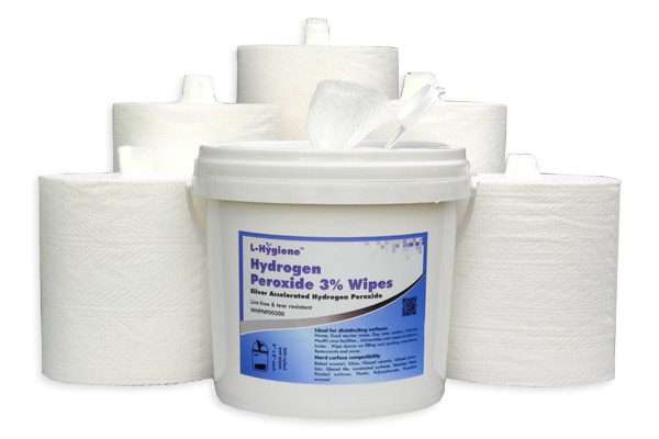 Hydrogen Peroxide 3% Wipes